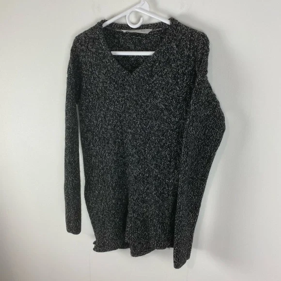 Athleta Northern Lights wool cashmere v-neck pullover sweater, S - Picture 2 of 6